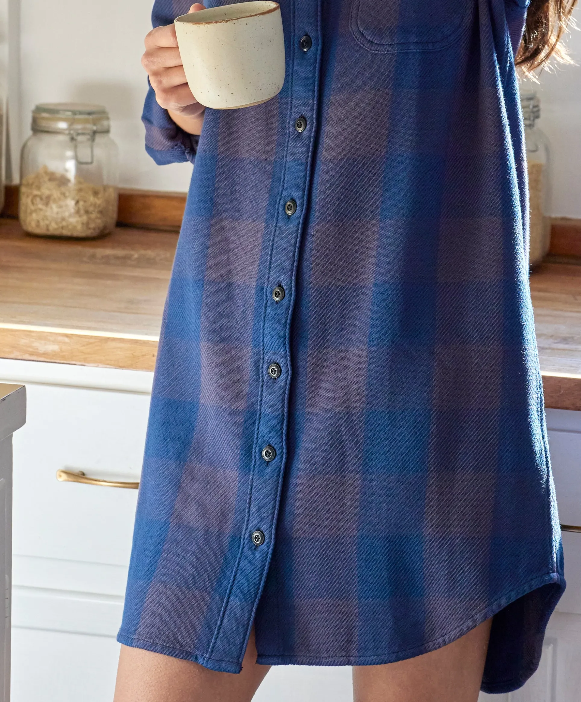 Blanket Shirt Dress