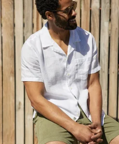 Linen S/S Camp Shirt
