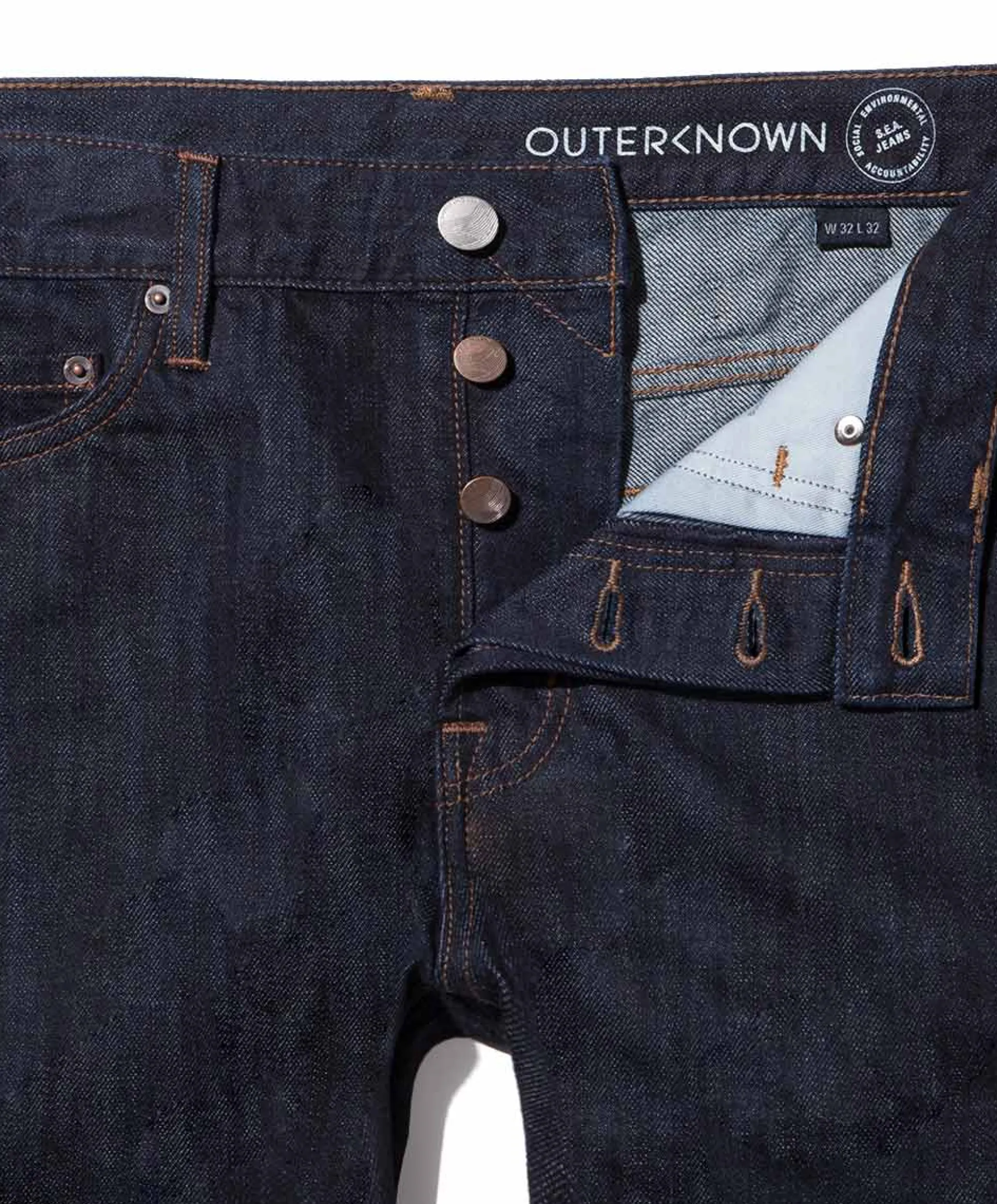 Local Straight Fit: Selvedge
