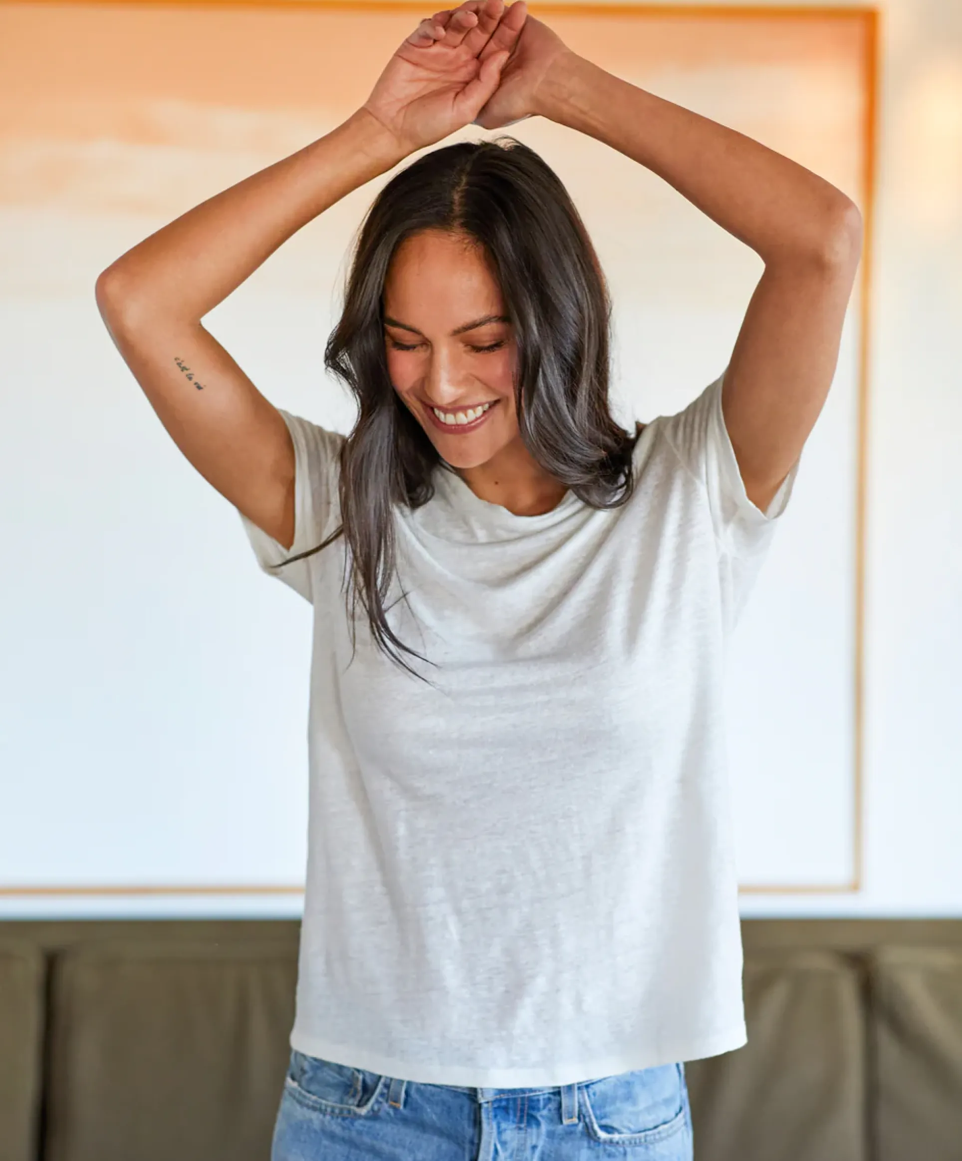 Offshore Linen Tee