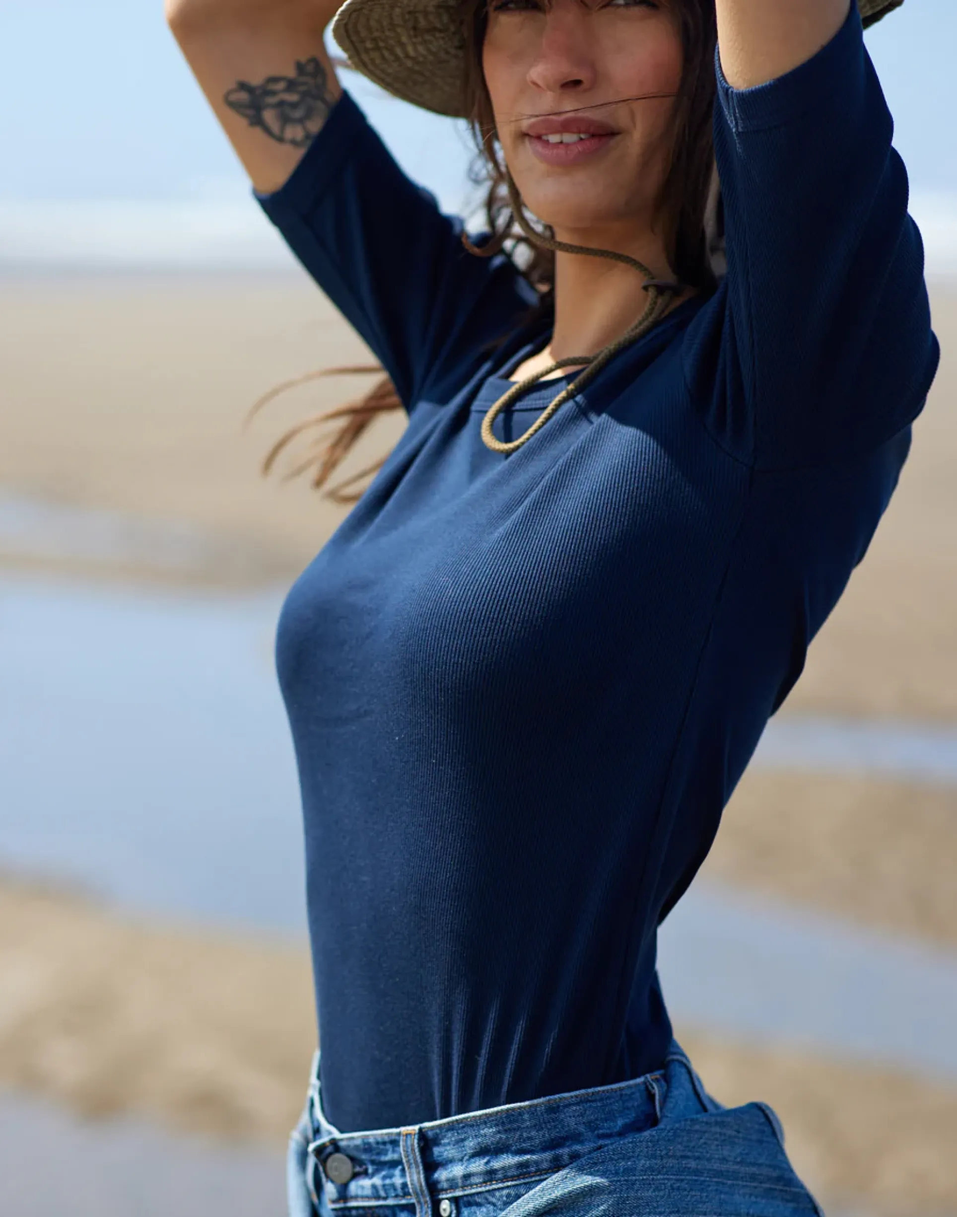 Sojourn Ribbed Tee
