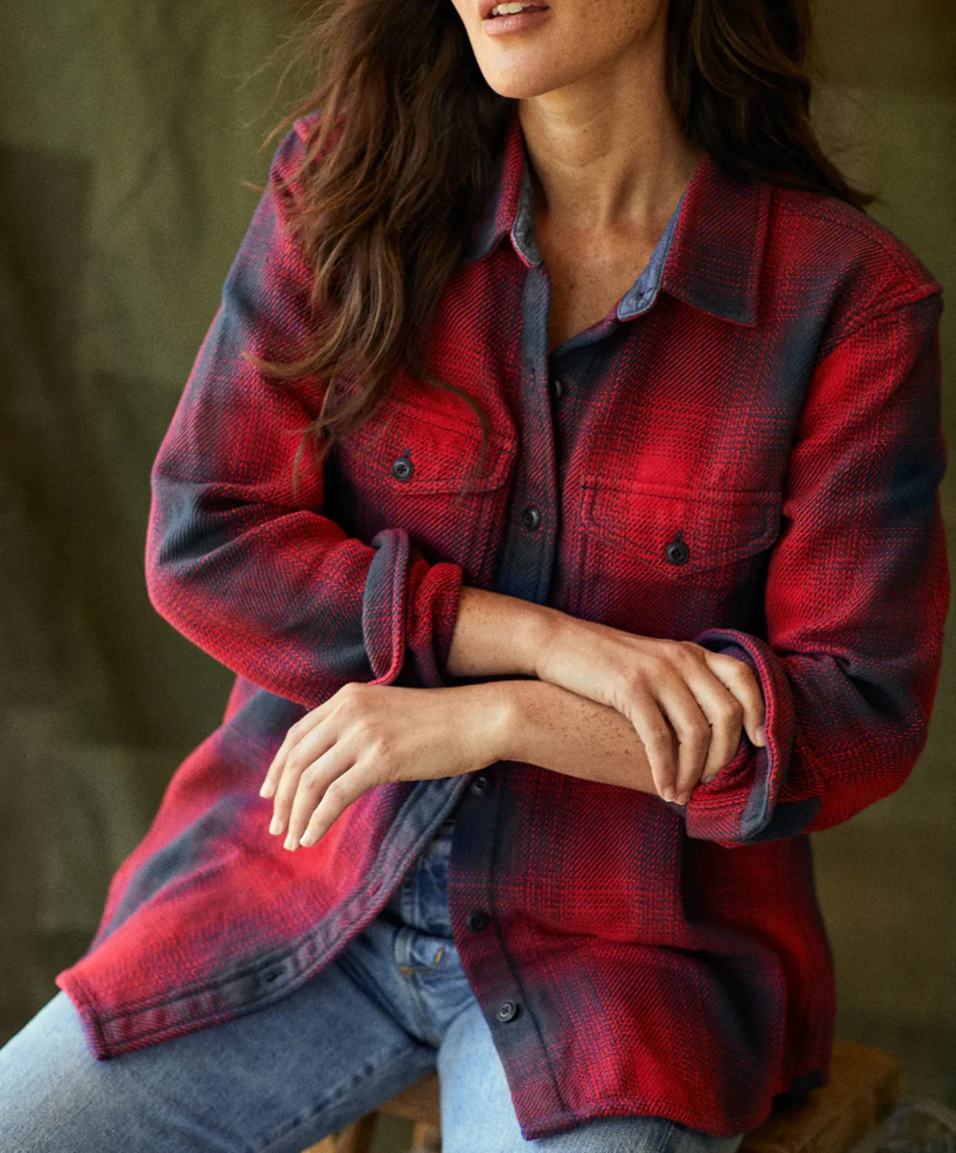 Women's Blanket Shirt